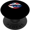 Souvenirs Puerto Rican Lover Gifts Lips Half Dominican Filipino Roots Pinoy Philippines PopSockets PopGrip Adesivo