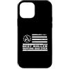 Best Dad Ever Father's Day Dad Birthday Custodia per iPhone 12 mini Pattinaggio a rotelle Roller Skater retrò anni '80 bandiera americana americana
