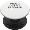 Minimal Mood Ripetitore di abiti orgogliosi PopSockets PopGrip Adesivo
