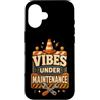 Jimbeels Custodia per iPhone 16 Umorismo umore manutenzione