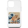 Chow Chow Puppy Lover PS Custodia per iPhone 12 mini Chow Chow giapponese Kanagawa Wave Surf amante dei cani