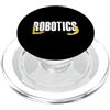 Future Tech Innovators Robotics Engineer Robotica Divertente Robot Ingegneria Robotica PopSockets PopGrip per MagSafe