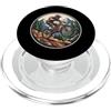 mountainbike trail action cycling jump r Mountain Bike Jump Foresta Montagne Trail PopSockets PopGrip per MagSafe