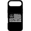 Best Dad Ever Father's Day Dad Birthday Custodia per iPhone Air Pattinaggio a rotelle Roller Skater retrò anni '80 bandiera americana americana