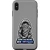 PeeKay Apparel - MoonReturn Custodia per iPhone XS Max È ora di fare nuove impronte 2028