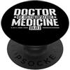 profession academic degree university ca Dottore in Medicina Osteopatica D.O. PopSockets PopGrip Adesivo