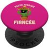 Nacho Average Fiancee Merch Store Divertente Fidanzata Matrimonio Messicano Fidanzamento Cinco de Mayo Donne PopSockets PopGrip Adesivo