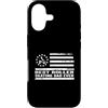 Best Dad Ever Father's Day Dad Birthday Custodia per iPhone 17 Pattinaggio a rotelle Roller Skater retrò anni '80 bandiera americana americana