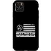Best Dad Ever Father's Day Dad Birthday Custodia per iPhone 11 Pro Max Pattinaggio a rotelle Roller Skater retrò anni '80 bandiera americana americana