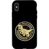 Dinosaur Family Titles Custodia per iPhone X/XS Daddy-saurus Funny Dad Family Dinosauro
