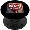 Yorkshire Terrier Puppy Lover PS Il mio cane è il mio Valentine Yorkshire Terrier Street Graffiti PopSockets PopGrip Adesivo