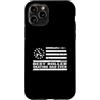 Best Dad Ever Father's Day Dad Birthday Custodia per iPhone 11 Pro Pattinaggio a rotelle Roller Skater retrò anni '80 bandiera americana americana