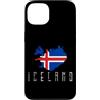 Icelandic Flag Heritage Clothing & Gifts Custodia per iPhone 13 Islanda Bandiera Patriottica Islandese Uomini Donne Bambini Islandese