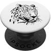 africa lion elephant rhinoceros buffalo Leopardo Safari Big Five of Africa PopSockets PopGrip Adesivo