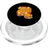 Nuggets Food Pun Vibes Pekin Nuggets Divertente Anatra Nugget Meme Cibo Animale Art PopSockets PopGrip per MagSafe