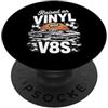Classic Automobile Lover Vintage 1970s R Adesivo in vinile e grafica V8s Retro Muscle Car PopSockets PopGrip Adesivo