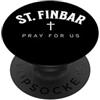 St. Finbar Catholic Patron Outfit St. Finbar Catholic Patron Christian Saint PopSockets PopGrip Adesivo