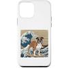Boxer Puppy Lover PS Custodia per iPhone 12 mini Boxer giapponese Kanagawa Wave Surf amante dei cani
