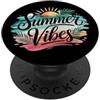 The Aqua Cottage Vibrazioni estive tropicali PopSockets PopGrip Adesivo