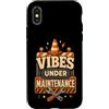 Jimbeels Custodia per iPhone X/XS Umorismo umore manutenzione
