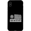 Best Dad Ever Father's Day Dad Birthday Custodia per iPhone XS Max Rad Tech, radiologo, radiologo, bandiera americana, patriottica