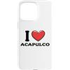 Mexico Love Apparel Custodia per iPhone 15 Pro Max I Love Acapulco Messico