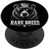 Pawkrova Creative Co Bear Dad One of a Kind Orso Occhiali Papa Divertente PopSockets PopGrip Adesivo