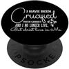 Studio di Espressione Cristiana Profonda Sono stato Crocifisso con Cristo e Vivo in Lui PopSockets PopGrip Adesivo