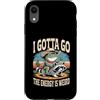 Frog Raccoon Desert Meme Humor Custodia per iPhone XR Devo andare l'energia è strano procione rana