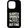 Raccoon Goose Slightly Humor Custodia per iPhone 15 Pro Oca procione leggermente scardinata ma fine