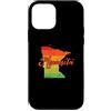 US States United States USA Country Amer Custodia per iPhone 12 mini Mappa dello stato del Minnesota USA