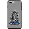 PeeKay Apparel - MoonReturn Custodia per iPhone 7 Plus/8 Plus È ora di fare nuove impronte 2028