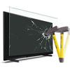 VENTON Salvaschermo per Televisori 140 (55 Pollici) - Sospeso e Fisso - Protezione Anti Danno - Pellicola per LCD, LED, OLED 4K e QLED HDTV - Proteggi Schermo