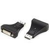 Equip 133431 Adattatore cavo DVI DisplayPort nero - Adattatore cavo (DisplayPort, DVI, connettore maschio/connettore femmina, 0,2 m, nero)