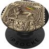 Leone Giuda Rasta Reggae Fare clic su Download per salvare Lion Of Judah - Selassie PopSockets PopGrip Adesivo