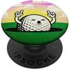 Golf Accessories Art Gifts for Women and Cool Cartoon Golf Ball Retro Mascotte Hole in one Golfers regalo PopSockets PopGrip Adesivo