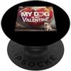 Westie Puppy Lover PS Il mio cane è il mio San Valentino Westie Street Graffiti PopSockets PopGrip Adesivo
