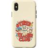 Tired Teacher Vibes Custodia per iPhone X/XS Divertente club per insegnanti stanchi per il ritorno a scuola