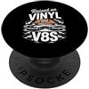 Classic Automobile Lover Vintage 1970s R Adesivo in vinile e grafica V8s Retro Muscle Car PopSockets PopGrip Adesivo