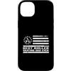 Best Dad Ever Father's Day Dad Birthday Custodia per iPhone 14 Plus Pattinaggio a rotelle Roller Skater retrò anni '80 bandiera americana americana