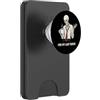 Dark Sarcastic Skeleton Office Humor For Per My Last Nerve Dark Funny Sarcastico Burnout Scheletro Art PopSockets PopWallet per MagSafe
