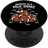 Serpente Del Latte Anatomy Of A Milk Snake Divertente PopSockets PopGrip Adesivo