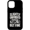 Raccoon Goose Slightly Humor Custodia per iPhone 12/12 Pro Oca procione leggermente scardinata ma fine