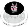 Demigirl Peace Sign Tees Demigirl segno della pace PopSockets PopGrip per MagSafe