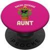 Nacho Average Aunt Merch Store Divertente Messicano Zia Cinco de Mayo Nacho Media Auntie Donne PopSockets PopGrip Adesivo