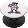 Baseball Drip for Boys Kids Ice Cream Dr Baseball Drip Ice Cream Abbigliamento Gioventù Drip Baseball Ragazzi Bambino PopSockets PopGrip Adesivo