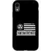 Best Dad Ever Father's Day Dad Birthday Custodia per iPhone XR Rad Tech, radiologo, radiologo, bandiera americana, patriottica