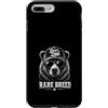 Pawkrova Creative Co Custodia per iPhone 7 Plus/8 Plus Bear Dad One of a Kind Orso Occhiali Papa Divertente