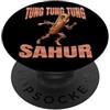 Italian Brainrot Funny Viral Alpha Meme Tung Tung Tung Sahur Surreale Italiano Brainrot Meme PopSockets PopGrip Adesivo