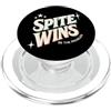 Retro Sarcastic Quote Humor For Petty Ad Dispetto vince essere il problema divertente sarcastico retrò citazione umorismo PopSockets PopGrip per MagSafe